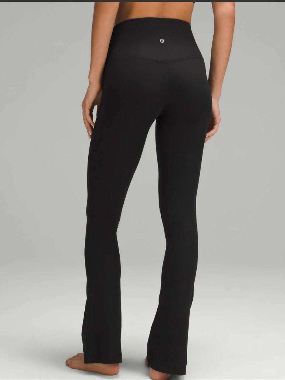 Lululemon Align High-Rise Ribbed Mini-Flared Pant *Regular Black
